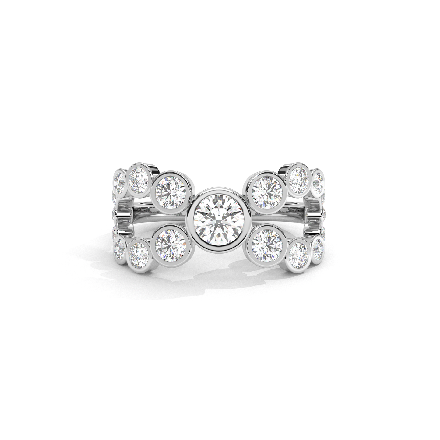 Double Wave Ring