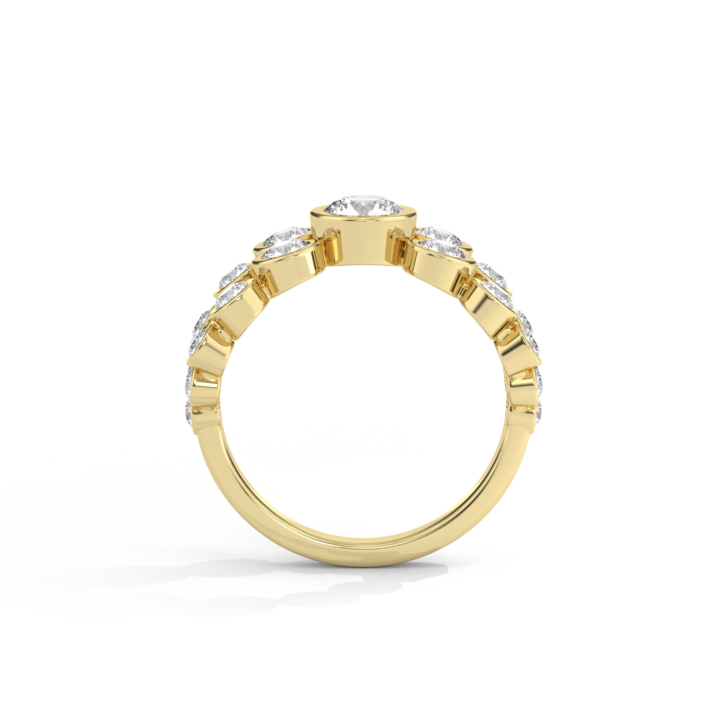 Double Wave Ring