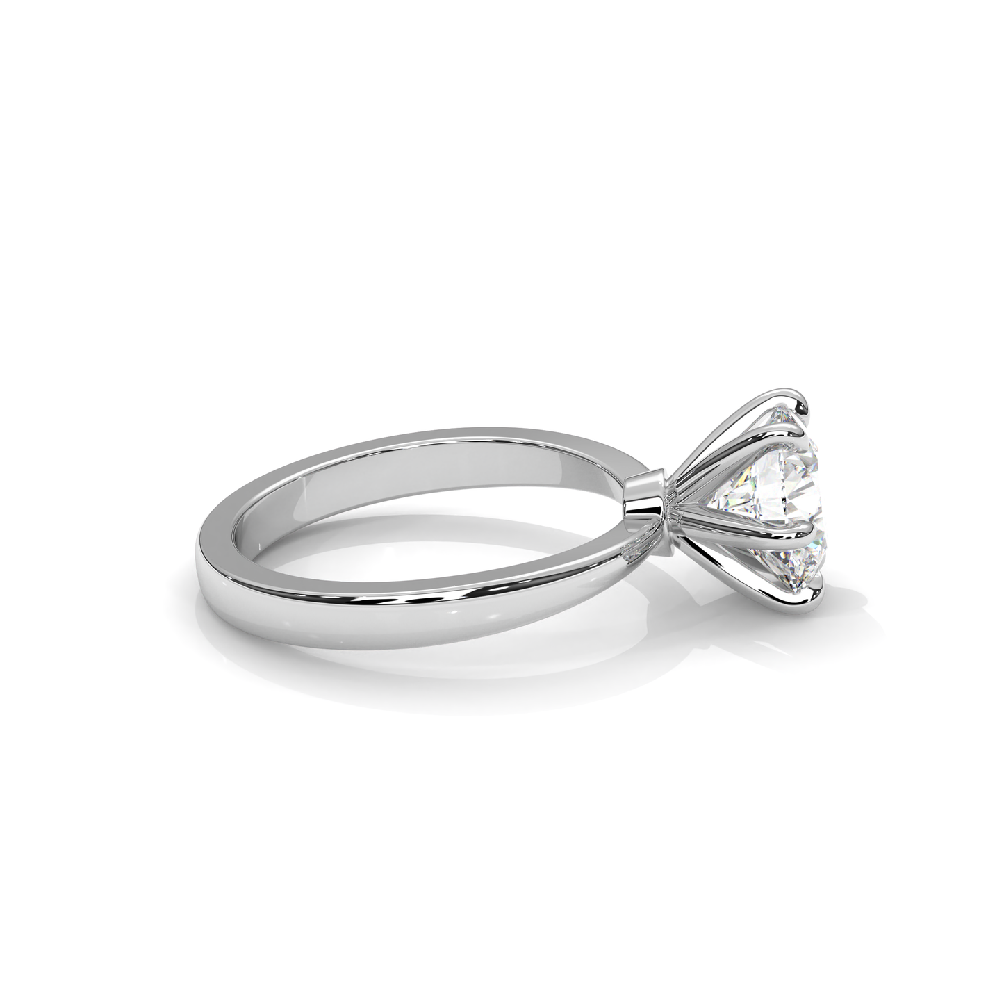 Klassisk Solitaire Forlovelsesring