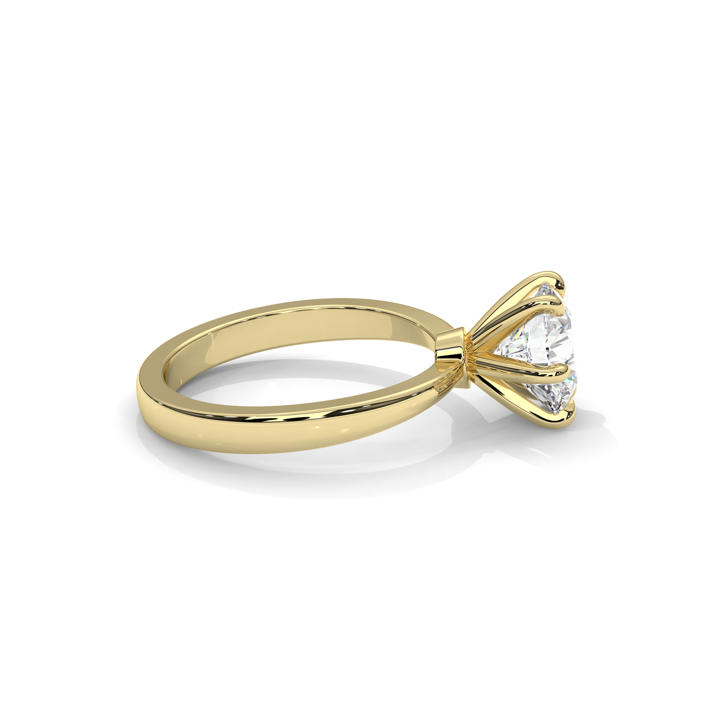 Klassisk Solitaire Forlovelsesring