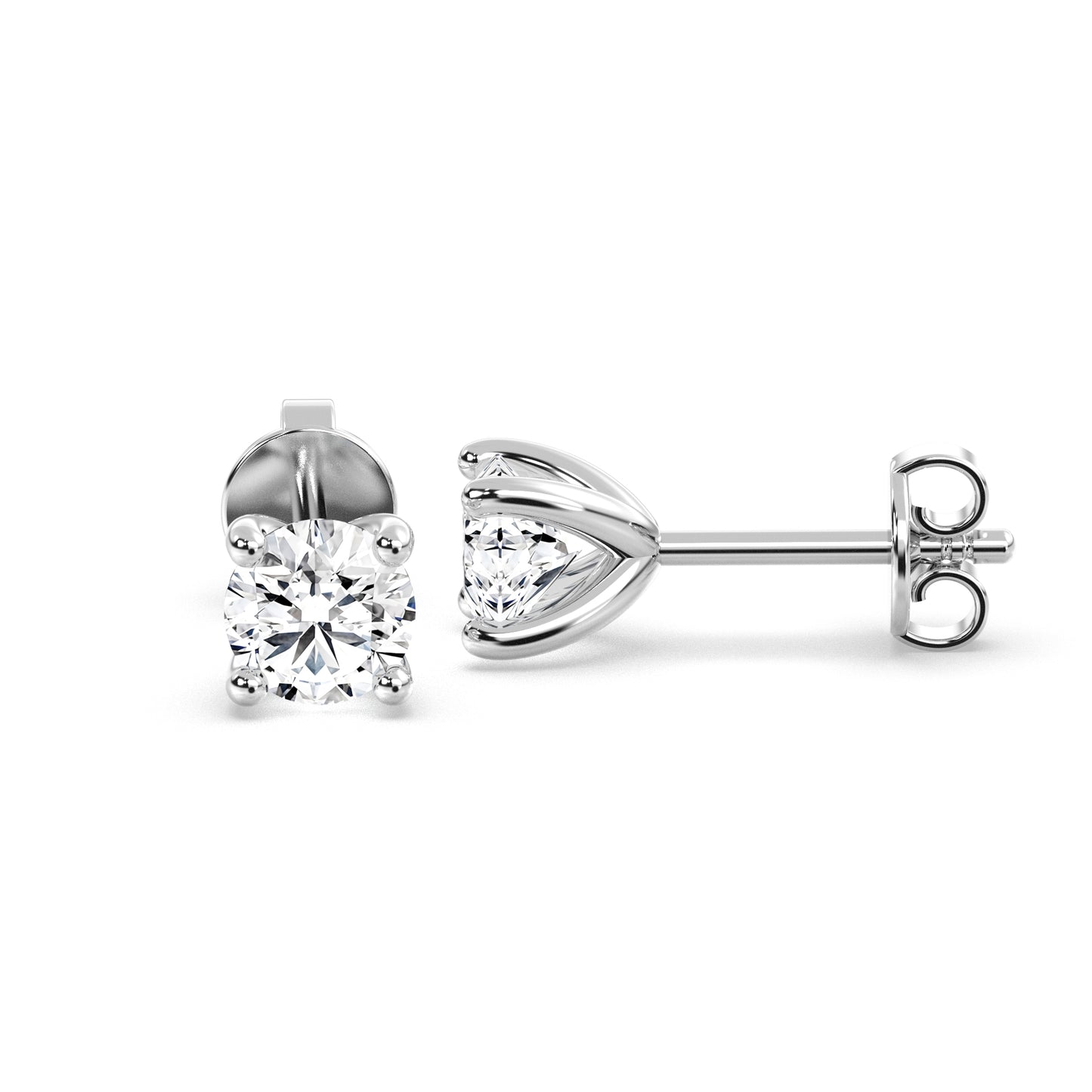 Klassiske Solitaire Diamantørestikker