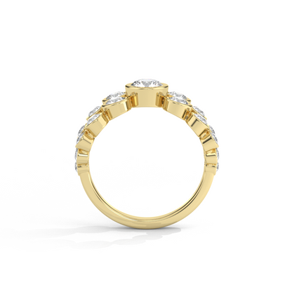 Double Wave Ring