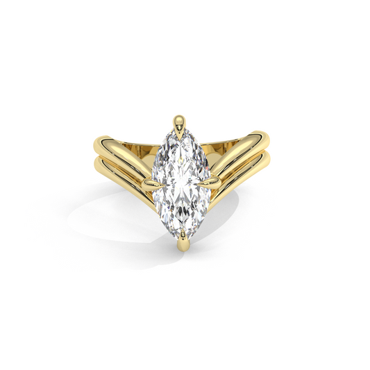 Marquise Double Diamantring