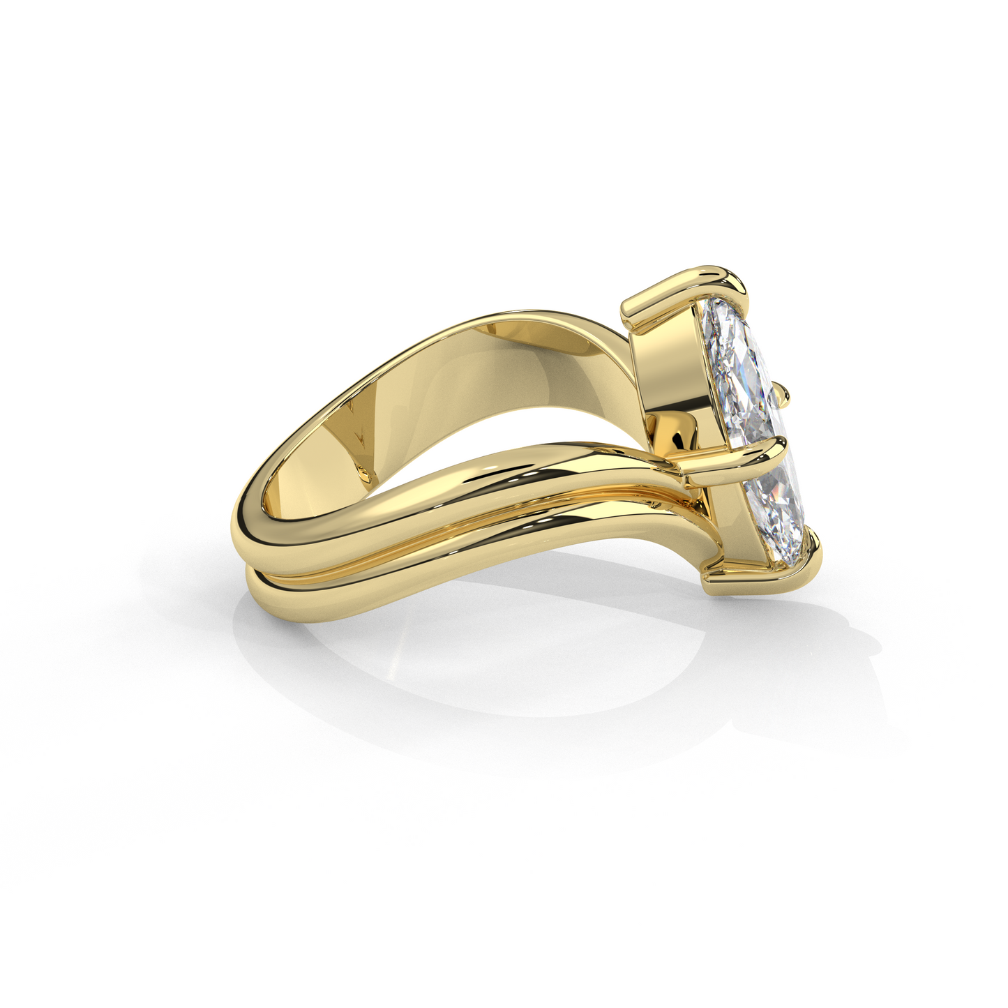 Marquise Double Diamantring