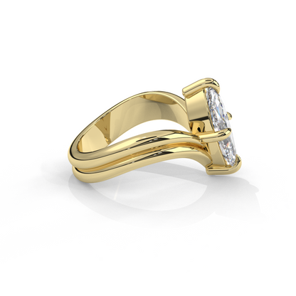 Marquise Double Diamantring