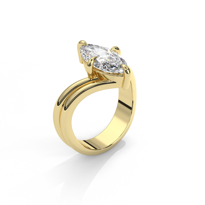 Marquise Double Diamantring