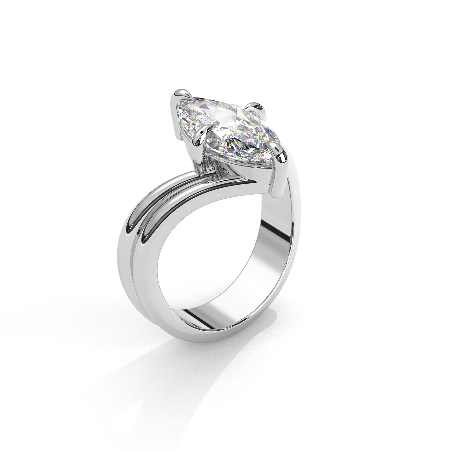 Marquise Double Diamantring