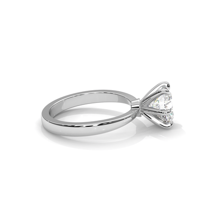 Klassisk Solitaire Forlovelsesring