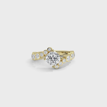 Cushion Bezel Diamantring