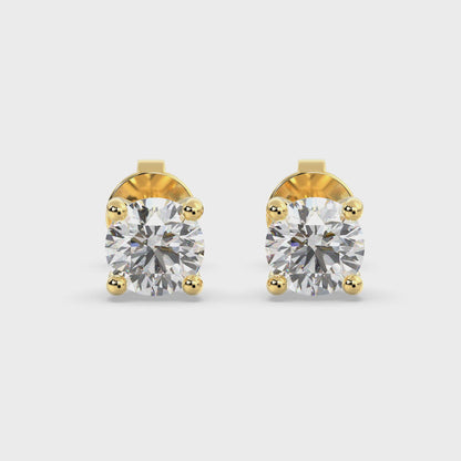 Klassiske Solitaire Diamantørestikker