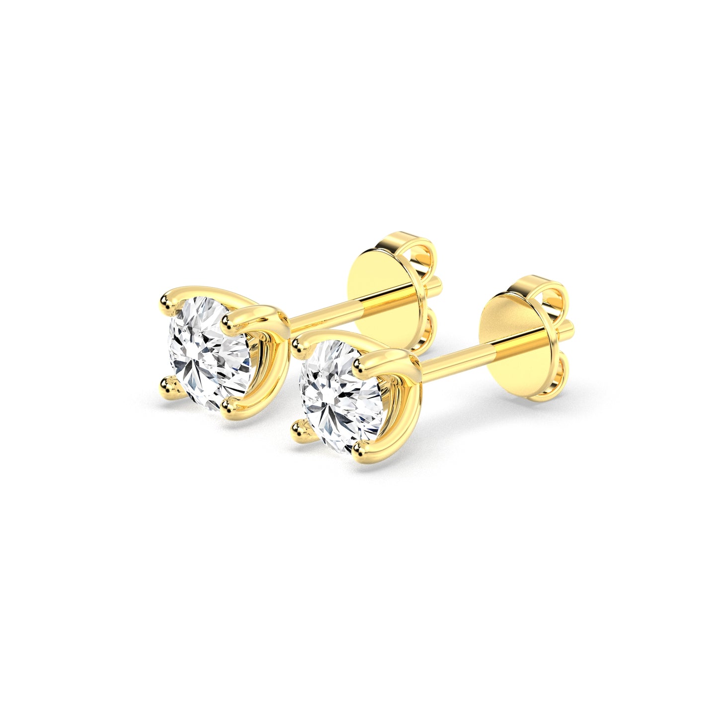 Klassiske Solitaire Diamantørestikker