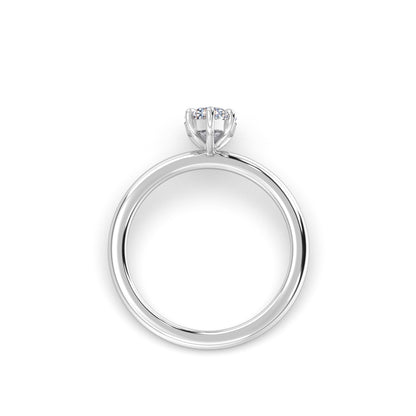 Marquise Solitaire Forlovelsesring